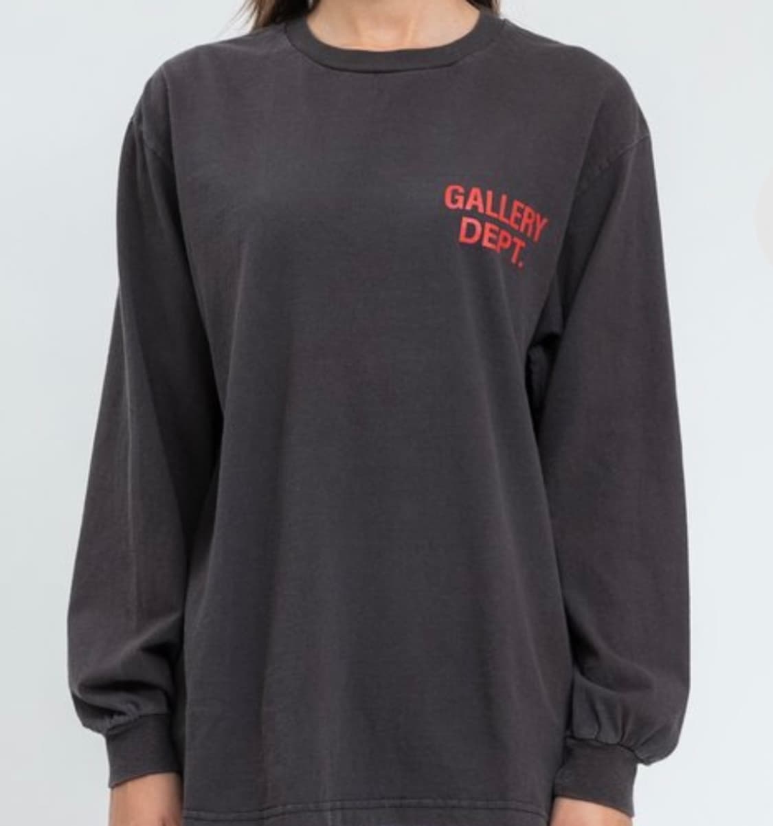 (S) 갤러리 디파트먼트 롱슬리브 차콜 상품이미지2