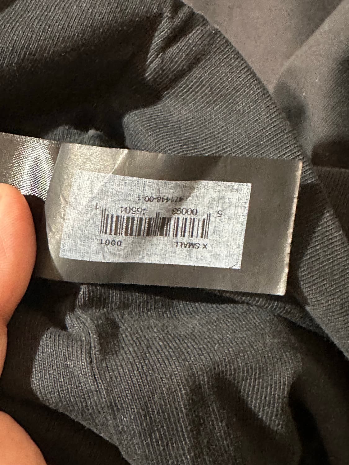 이지 갭 엔지니어드 바이 발렌시아가 로고 3/4 슬리브 티 상품이미지5