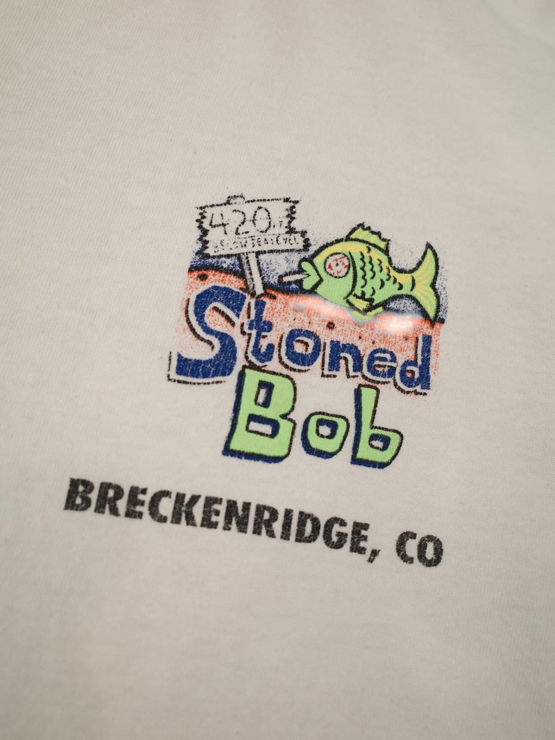 00‘s 스펀지밥 마리화나 패러디 티셔츠 상품이미지4