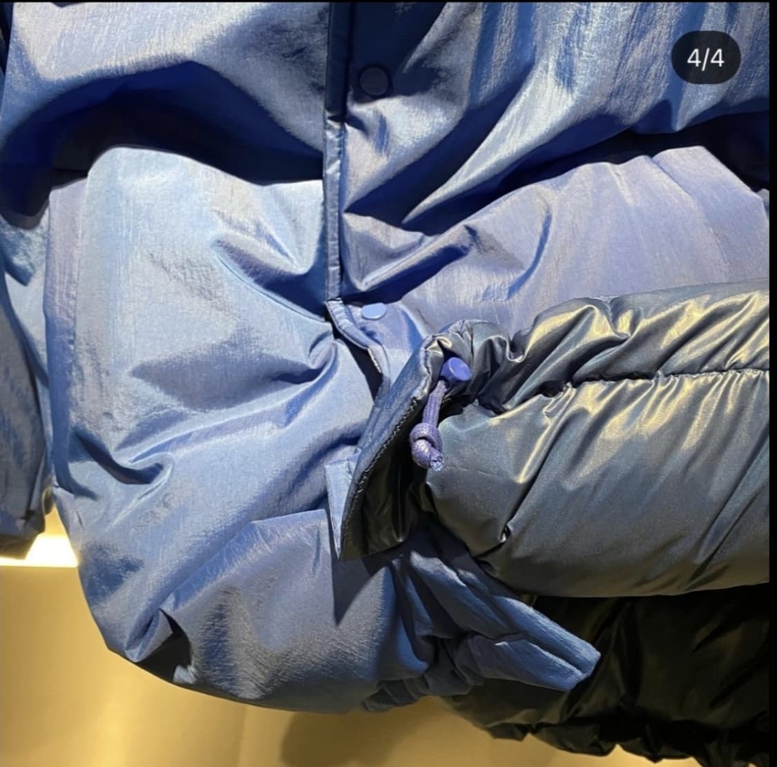 준지 컬렉션 189만 블루 리버시블 패딩 상품이미지4