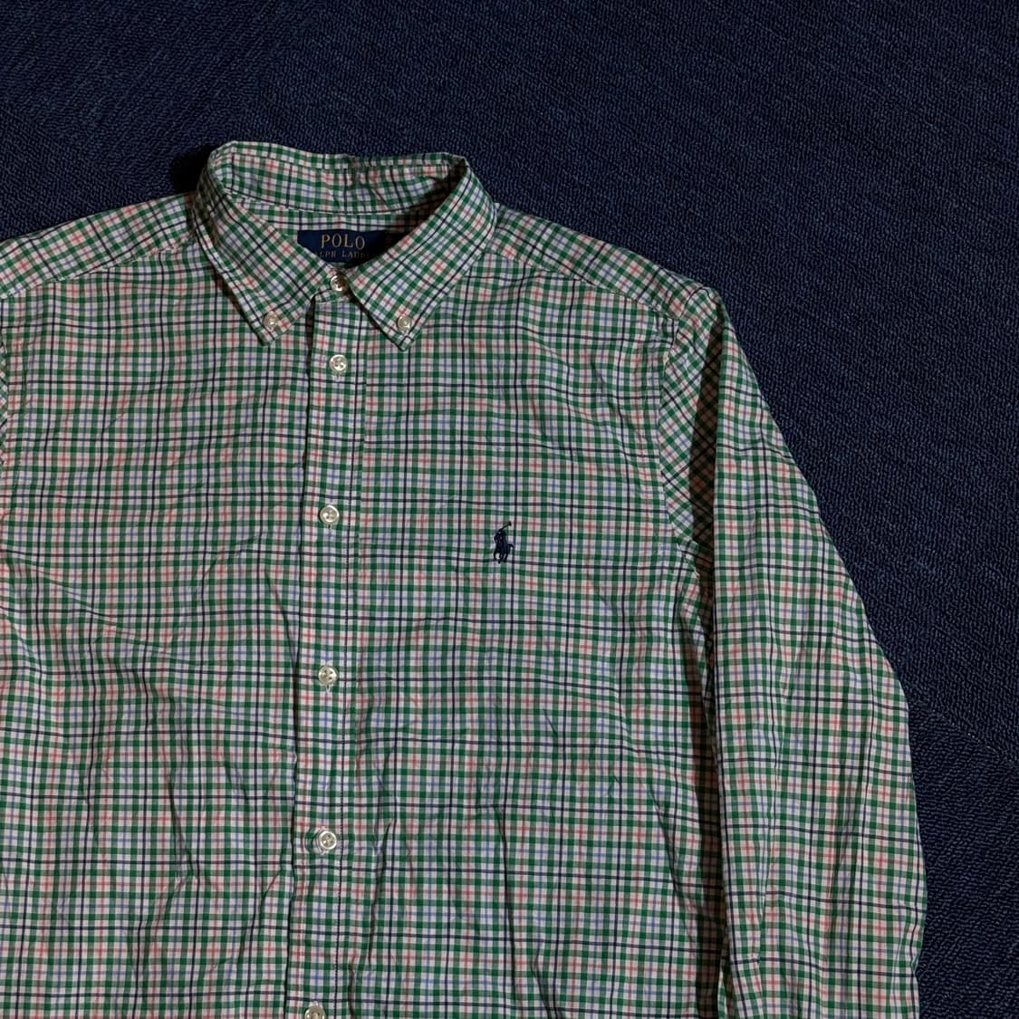 폴로 랄프로렌 체크 셔츠 상품이미지2
