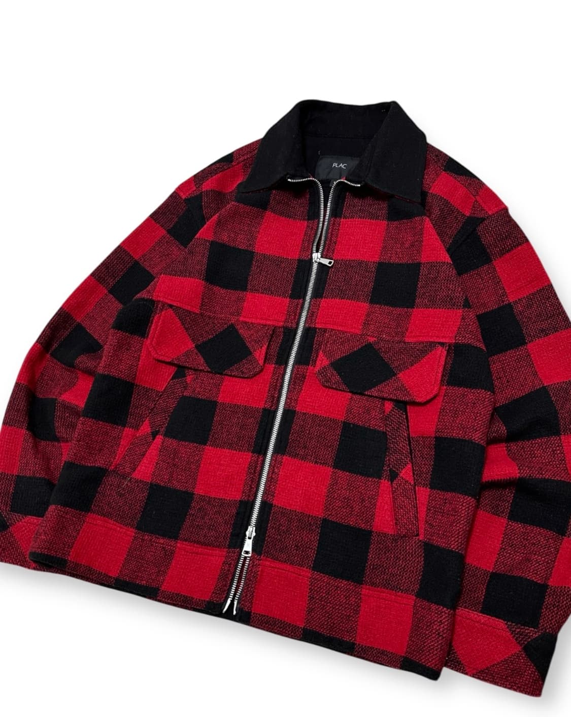 PLAC 체크 투웨이 집업 자켓 상품이미지3