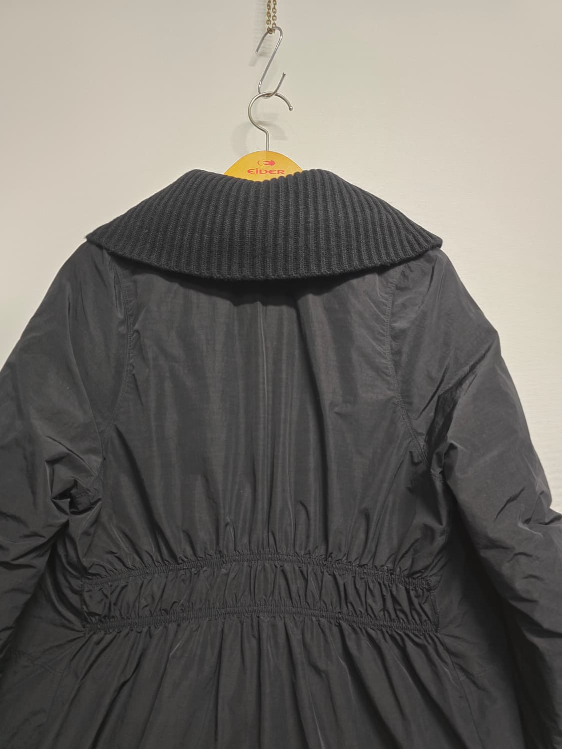 SJSJ 블랙 니트 카라 구스패딩 점퍼 상품이미지5