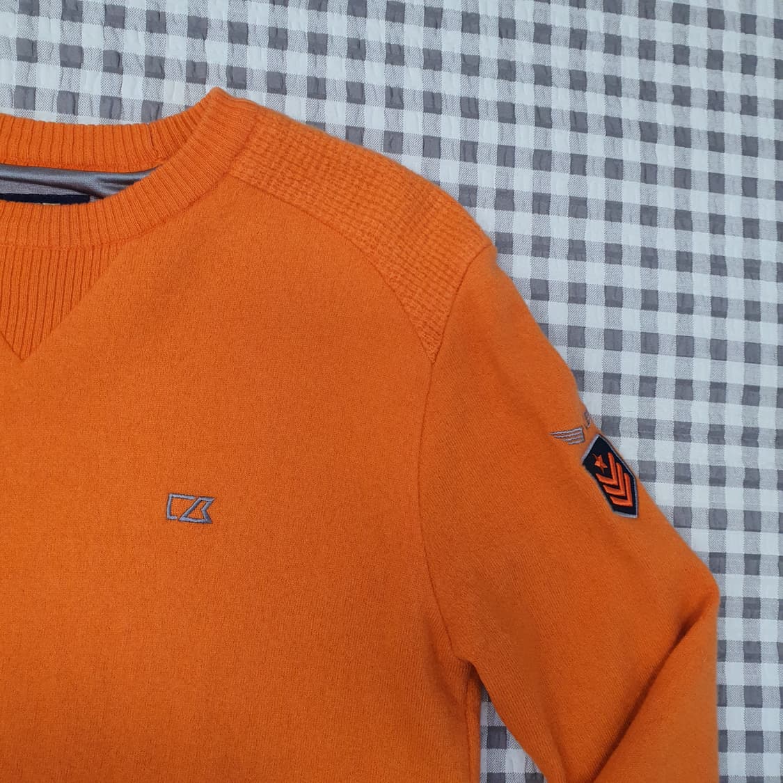 커터앤벅 방풍 울100 니트 남자95 상품이미지3