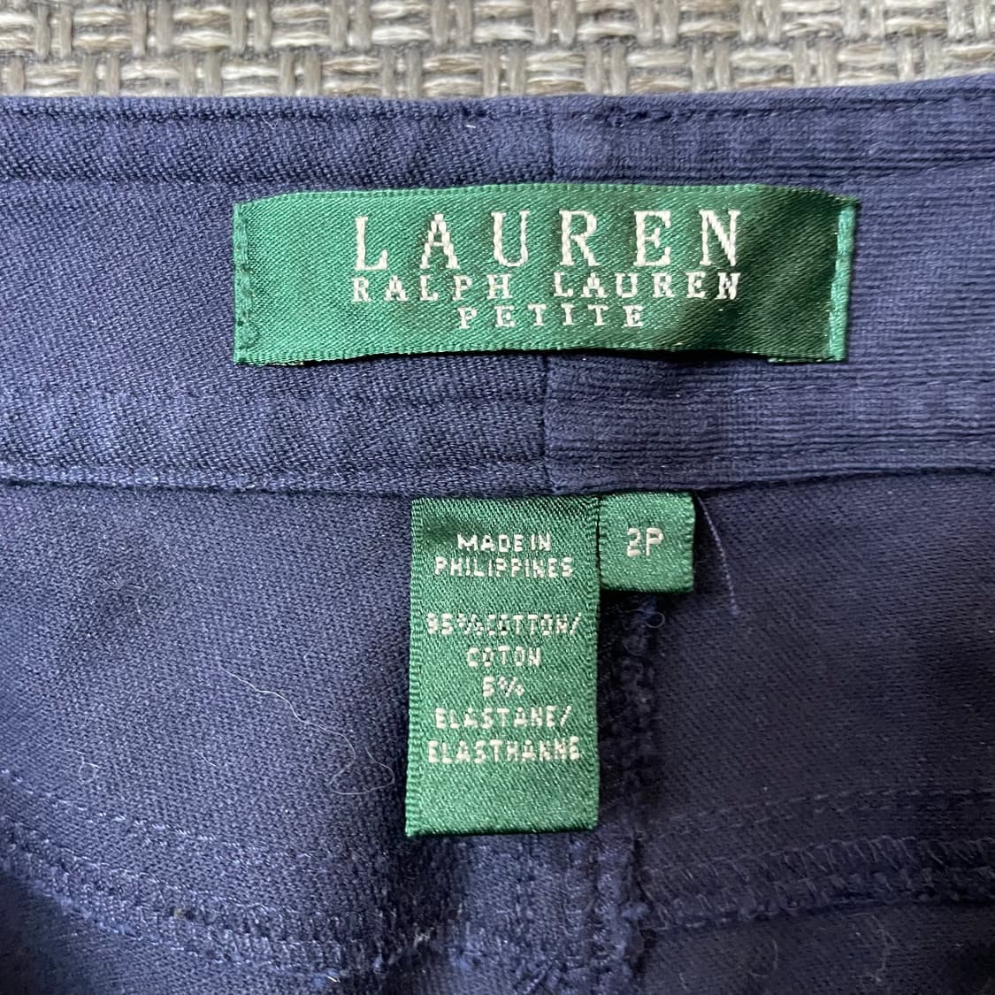 (29) 로렌 랄프로렌 네이비 코튼 치노 팬츠 상품이미지5