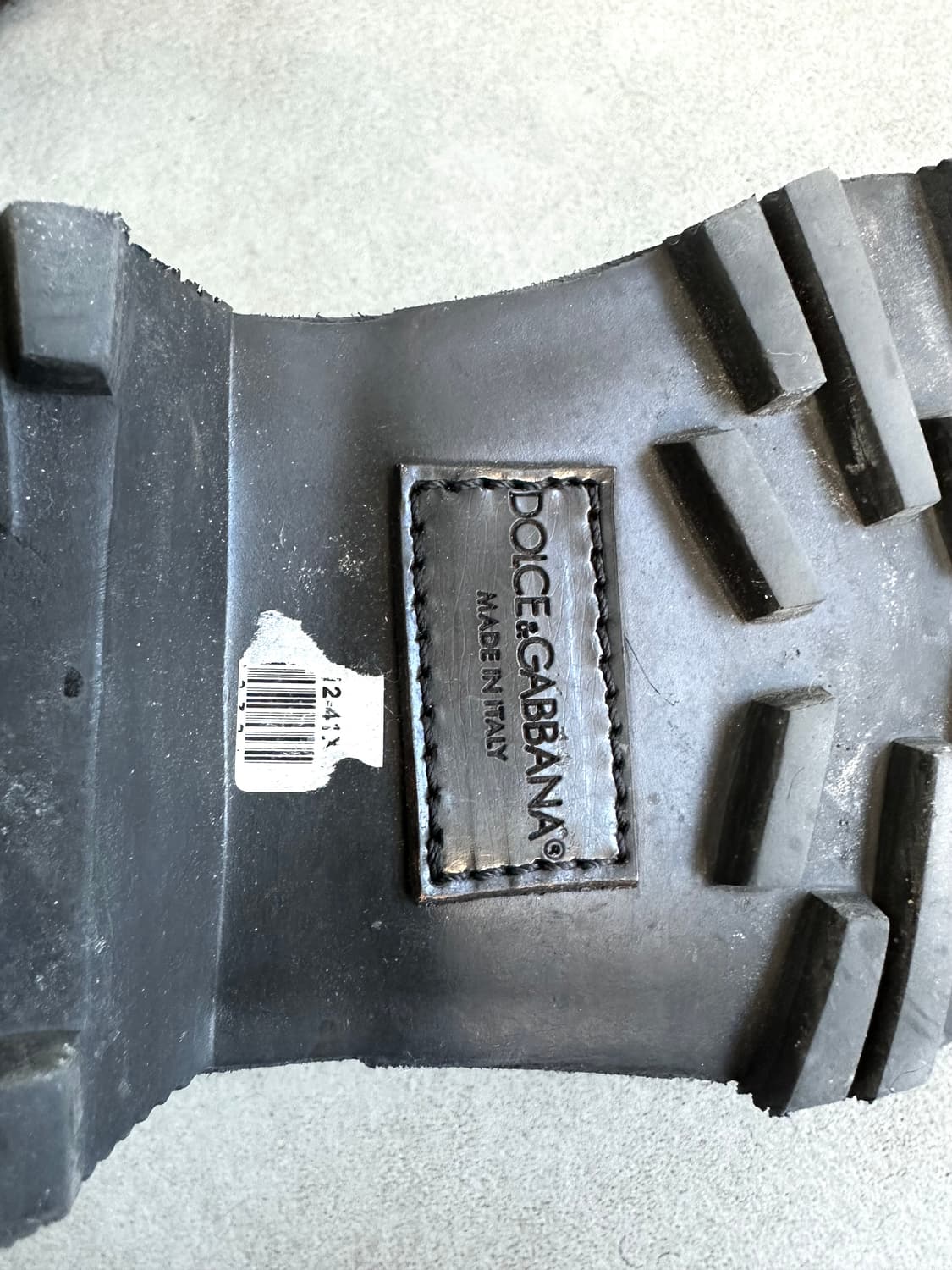 돌체앤가바나 디스트로이드 컴뱃 부츠 상품이미지9