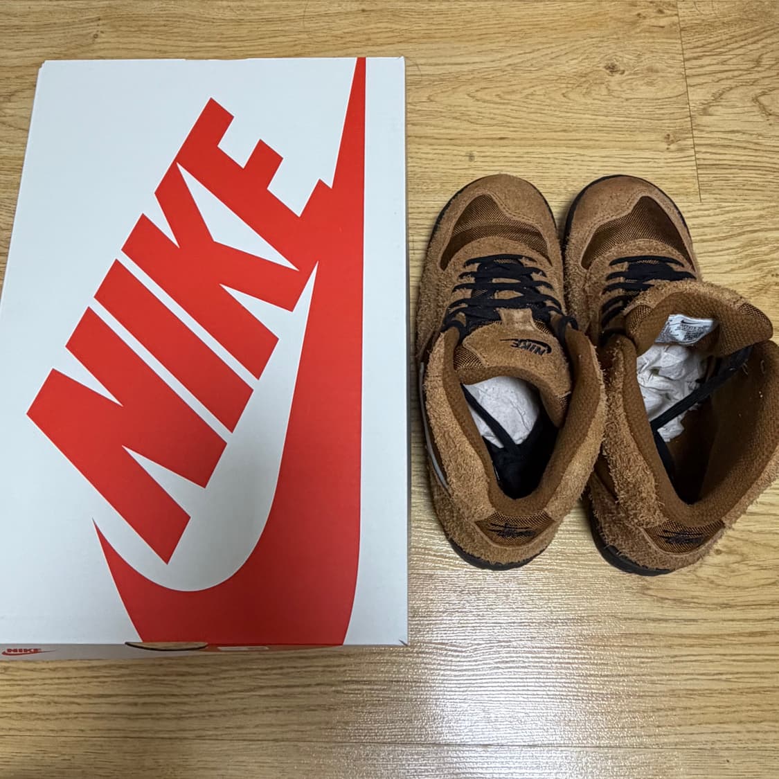 나이키 스투시 에어 발토로 라이트 브리티시 탄 블랙 260 상품이미지2