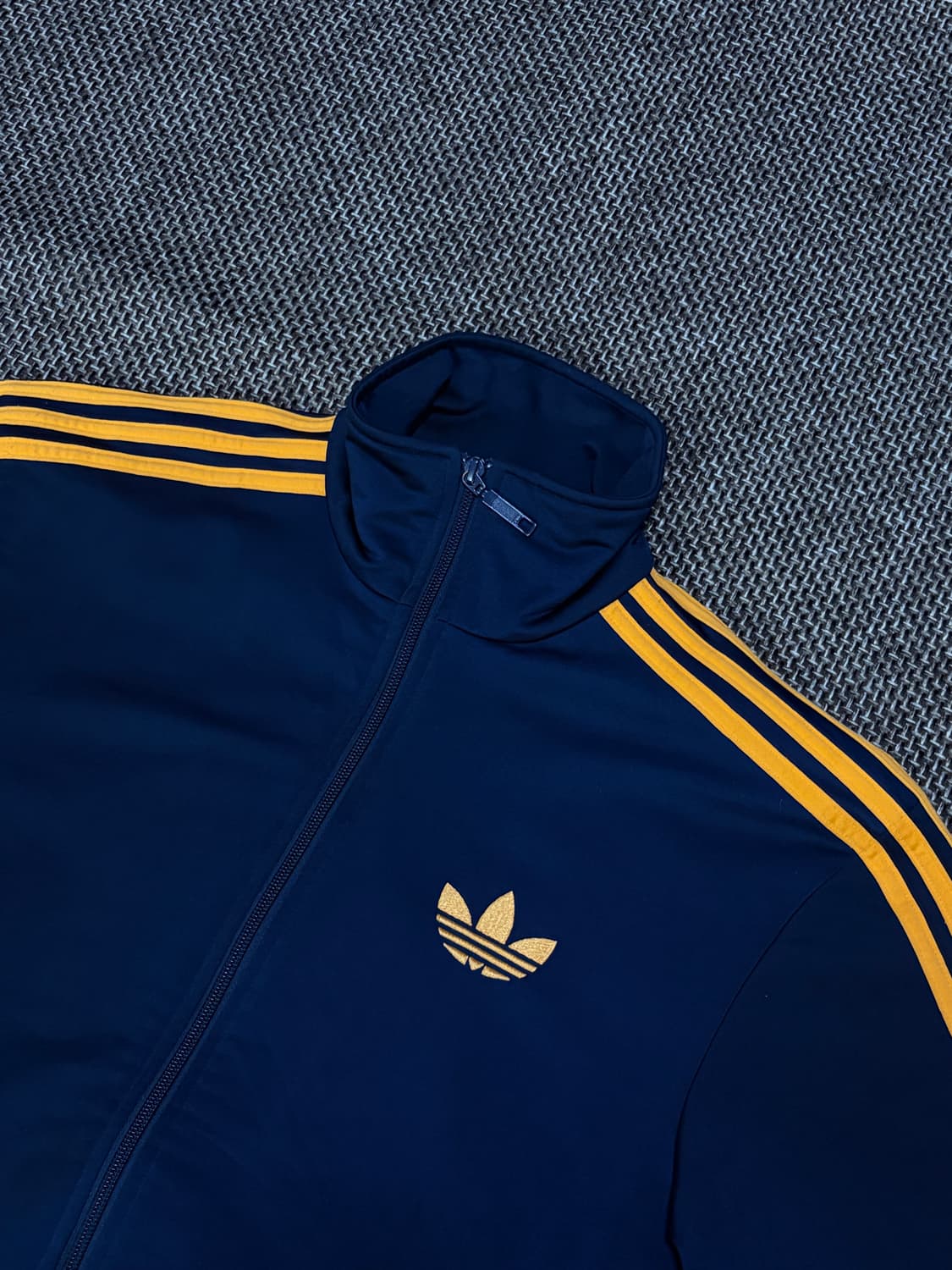 아디다스 파이어버드 구형 져지 네이비엘로우  상품이미지1