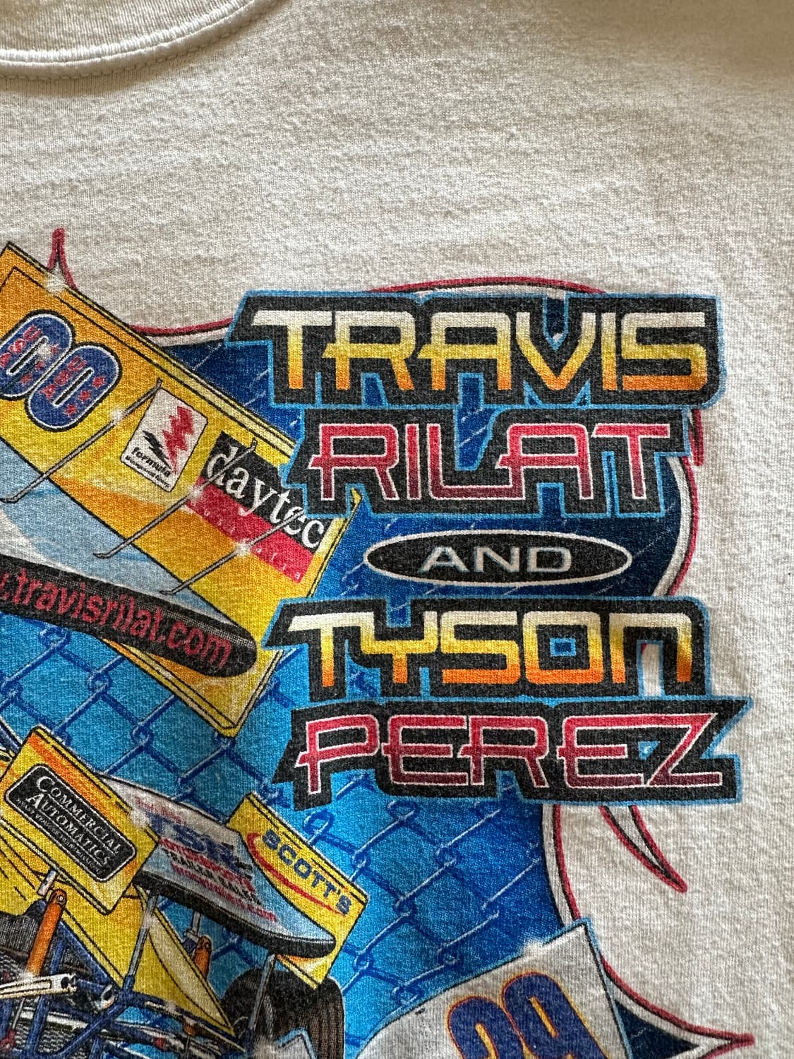 트래비스 릴랏 & 타이슨 페레즈 레이싱 티셔츠 - 2XL 상품이미지4