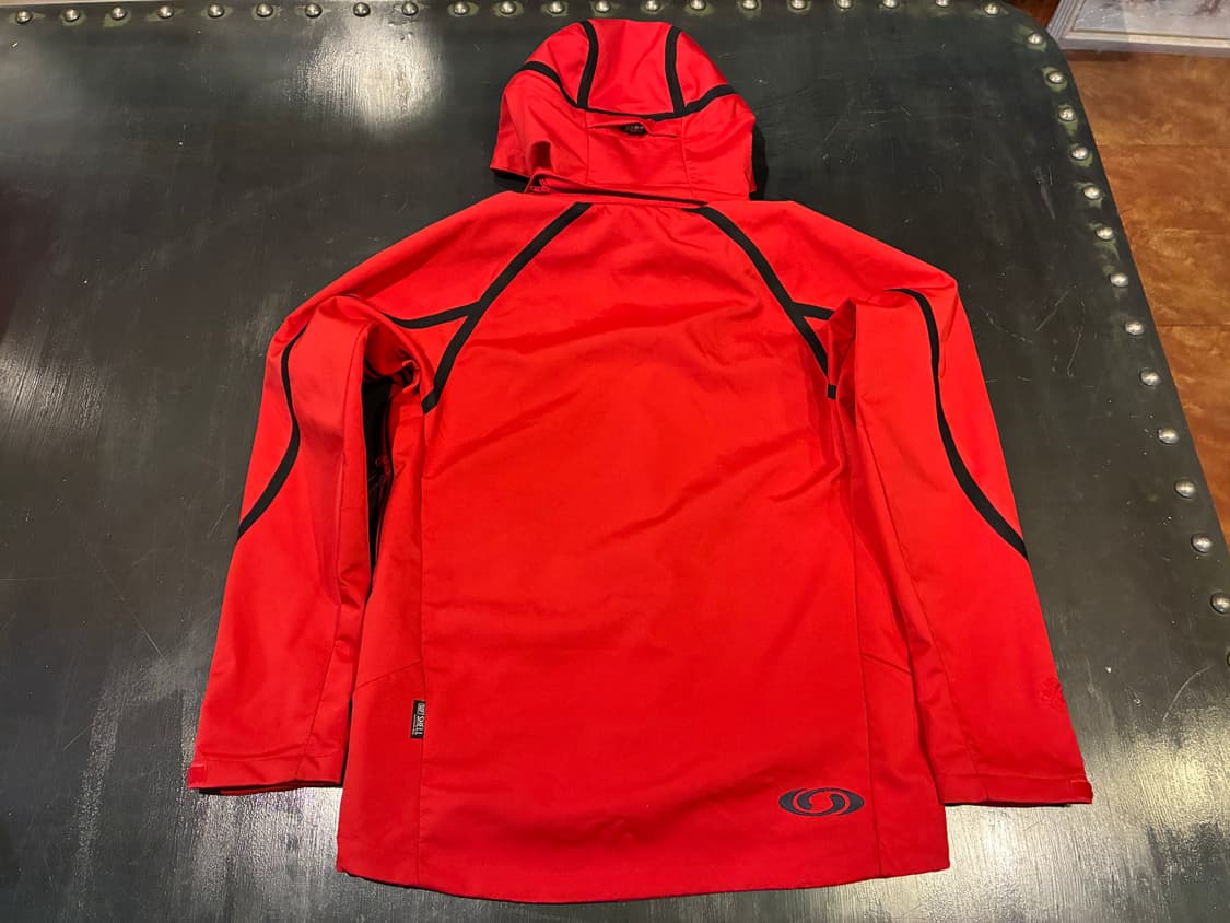 M) 살로몬 소프트 쉘 바람막이 자켓 레드 상품이미지7