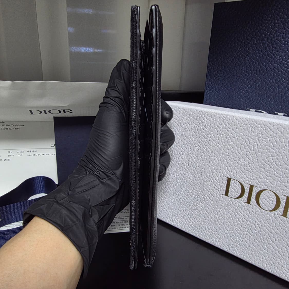 {클로젯}[새상품급 백화점 풀셋]디올 오블리크 새들 장지갑 상품이미지7