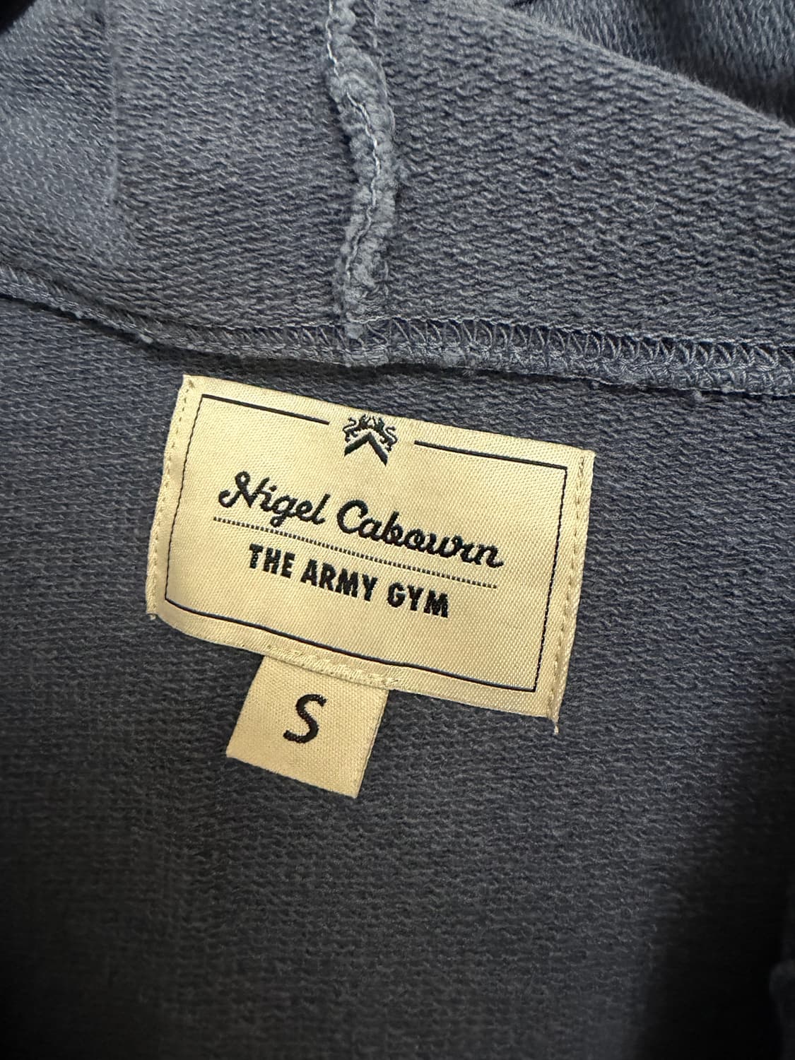 나이젤카본 후드 집업 네이비 S사이즈 상품이미지5