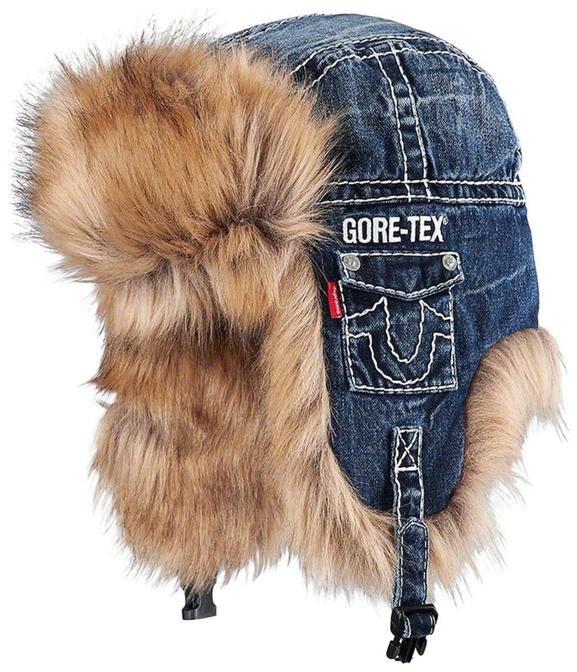 슈프림 x 트루릴리전 고어텍스 트루퍼 햇 데님 상품이미지4