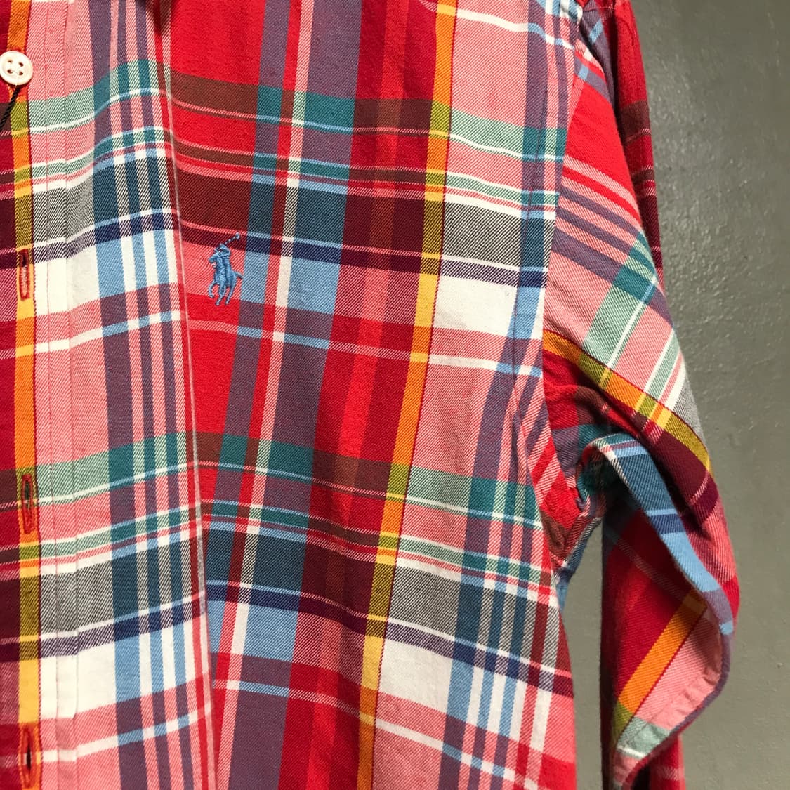 폴로 랄프로렌 체크 셔츠 M(W) 상품이미지4