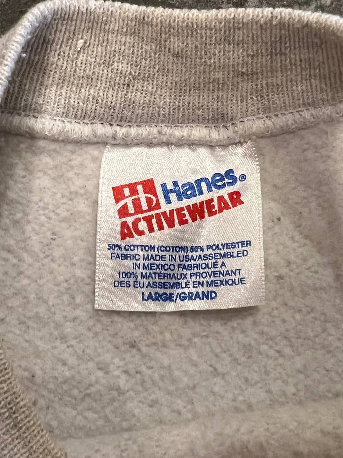 90's [L] 빈티지 헤인즈 맨투맨 USA 프린팅 맨투맨 스웻셔츠 상품이미지8