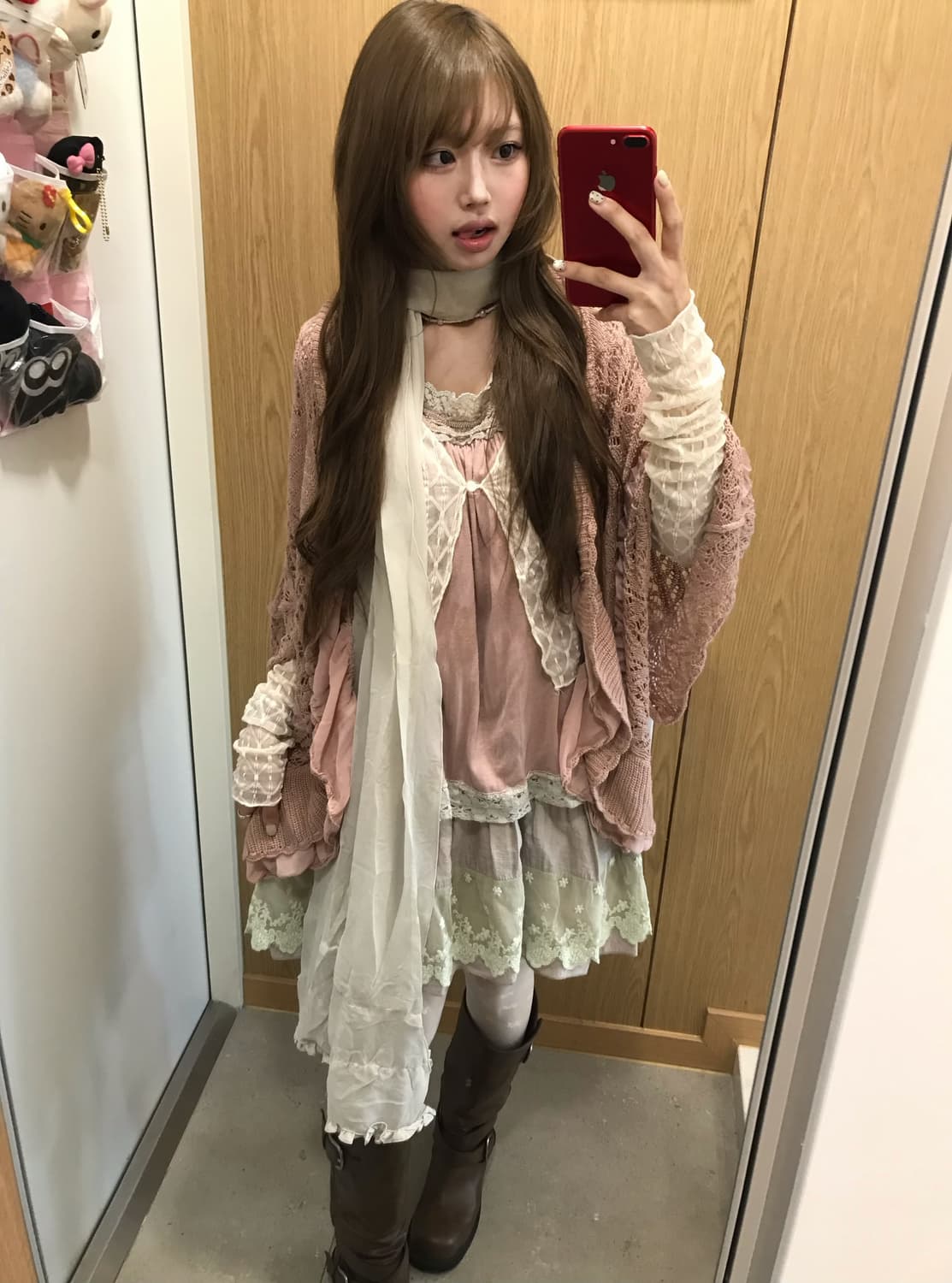 엑시즈팜 핑크 페어리 레이스 오네 코디세트 상품이미지2