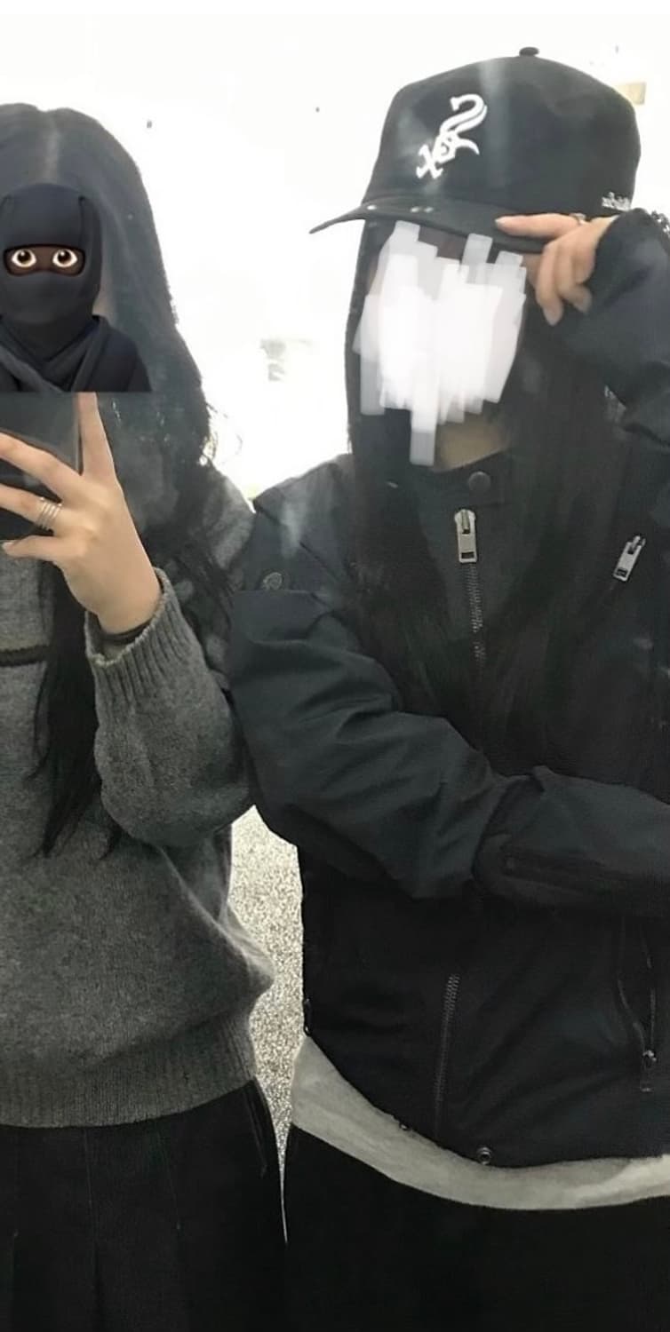 디젤 바이커 자켓 네이비 상품이미지3