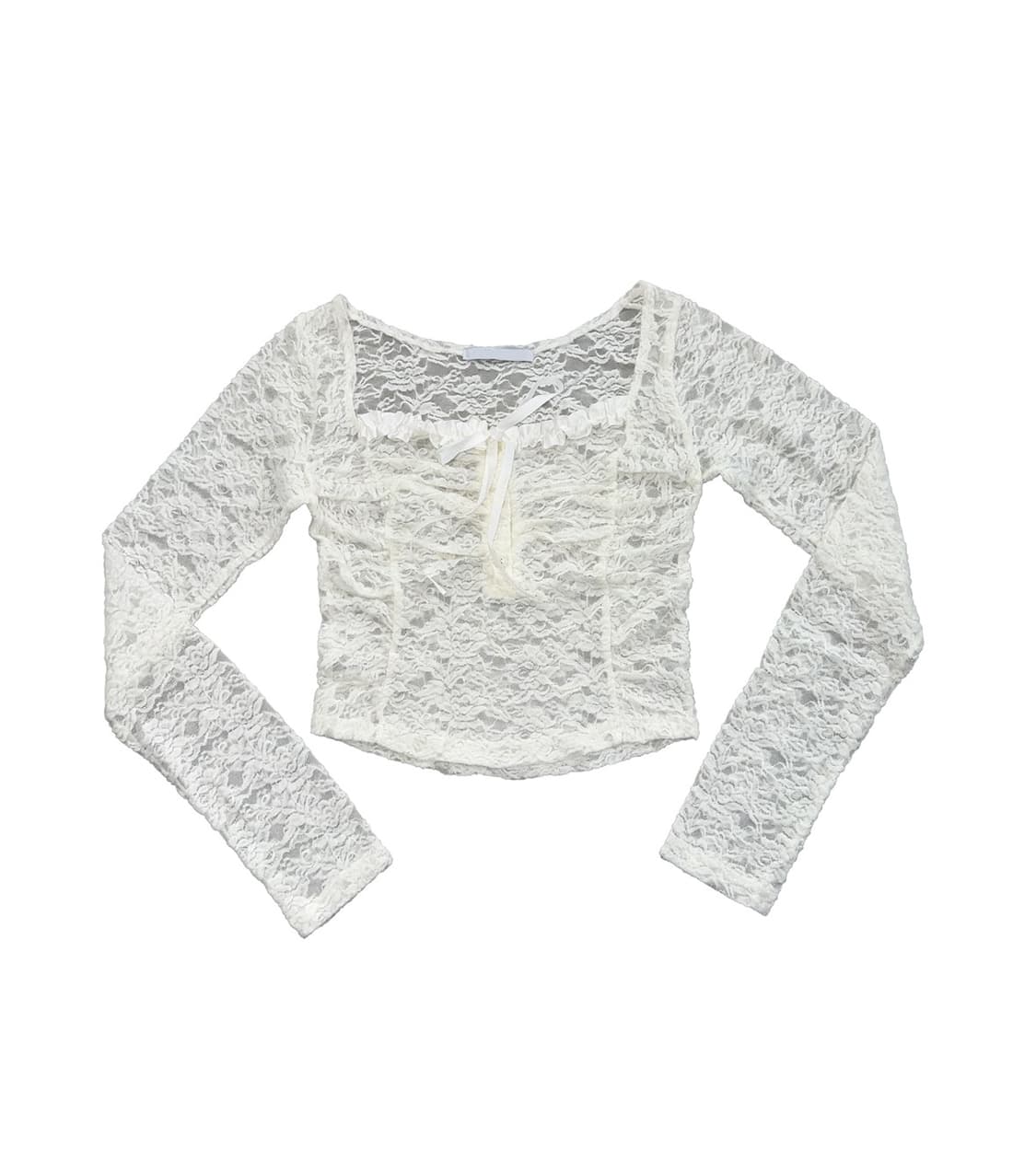 디에어타운 pitch shirring bl 화이트 상품이미지2