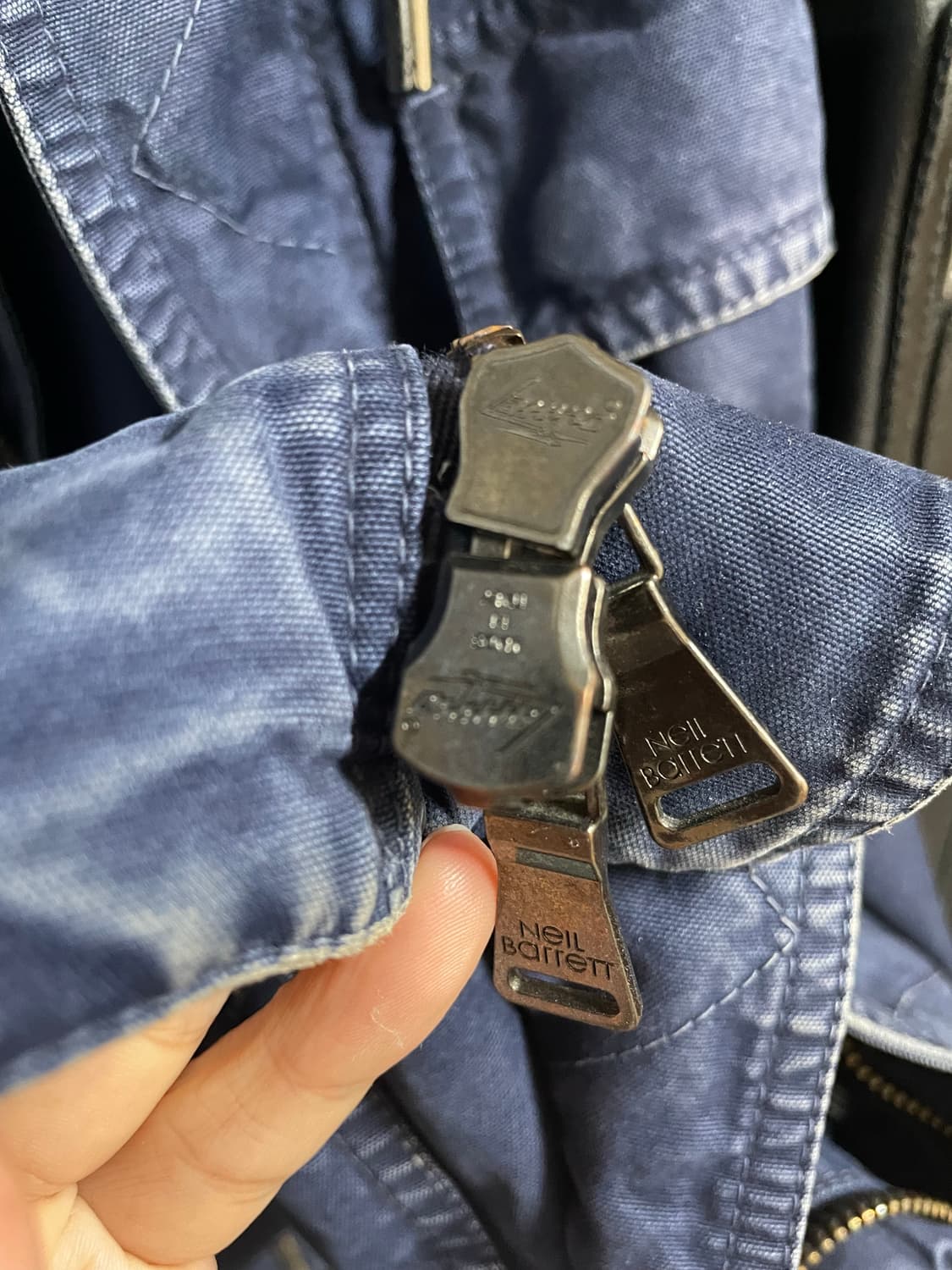 아카이브 닐바렛 야상 가죽 자켓 상품이미지9