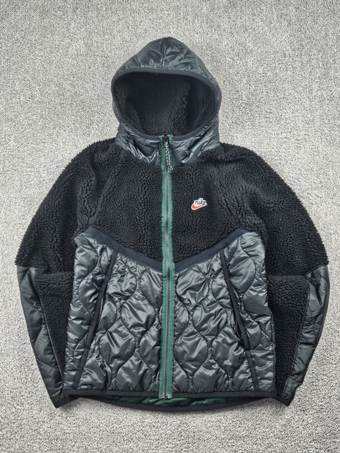 나이키 헤리티지 쉐르파 플리스 후드집업 ( M ) / 10371 상품이미지1