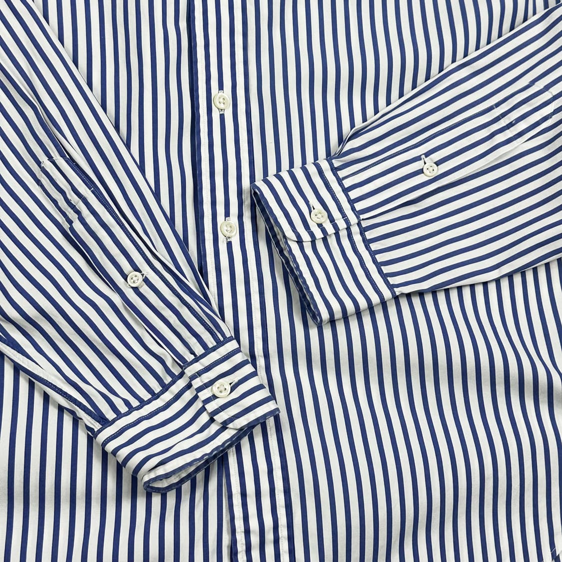 폴로 랄프로렌 클래식핏 스트라이프 셔츠 M 상품이미지4