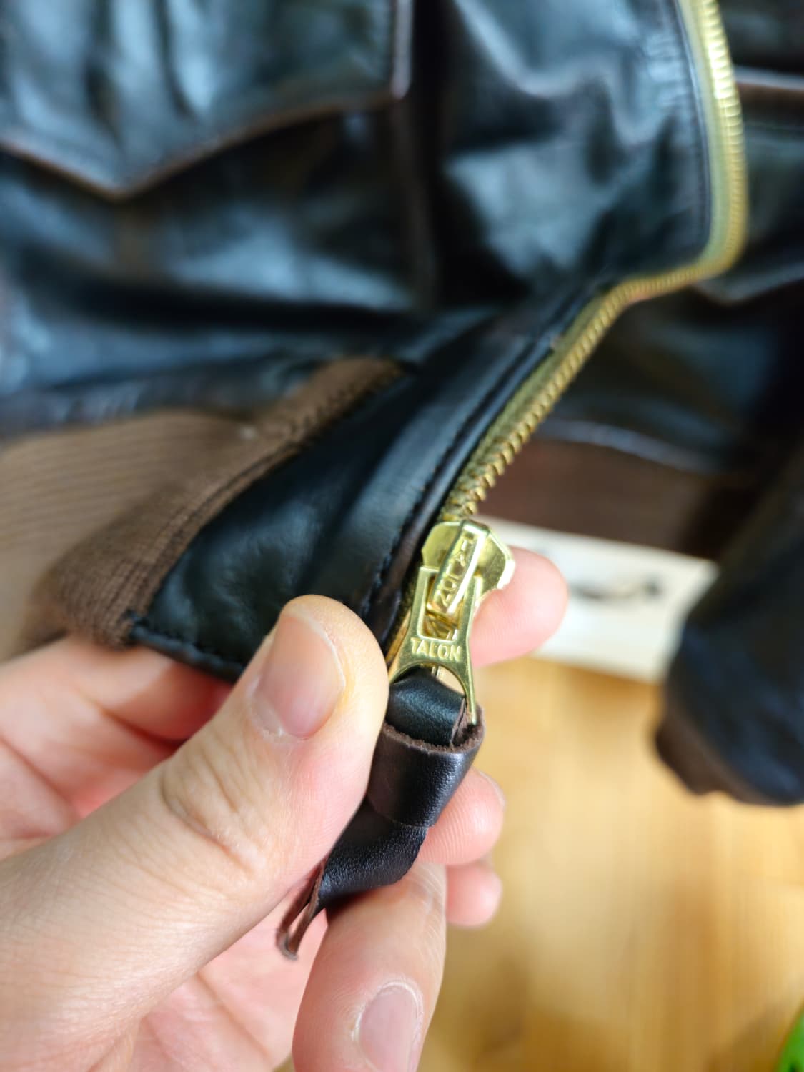 A-2  가죽자켓 대탈주 스티브맥퀸 표기4XL 체감 2Xl 상품이미지4