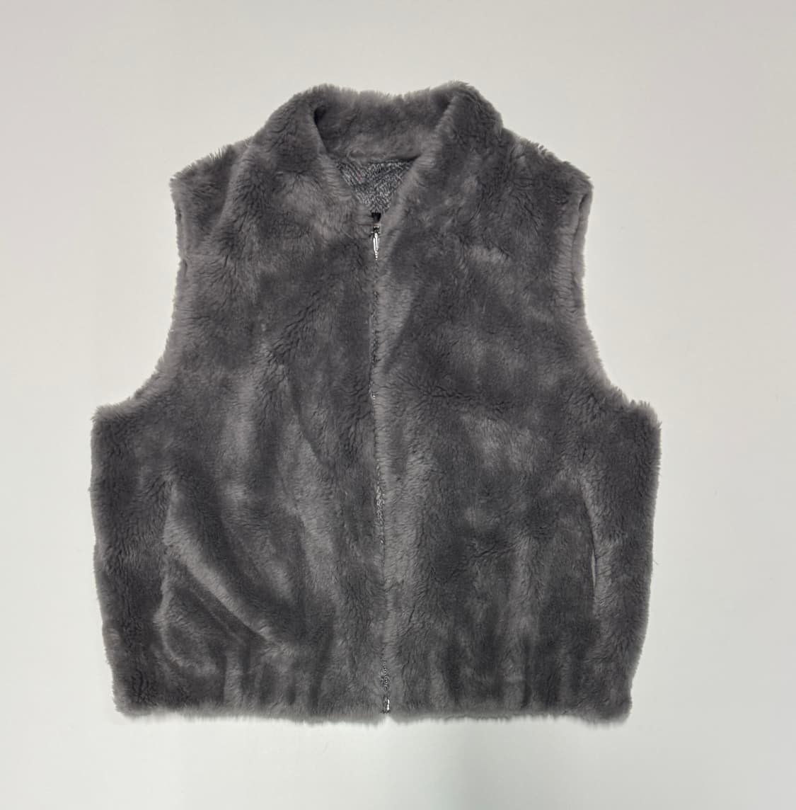 여성 리오벨 리버시블 리얼 호주산 양모 양털 베스트 66 77 상품이미지1