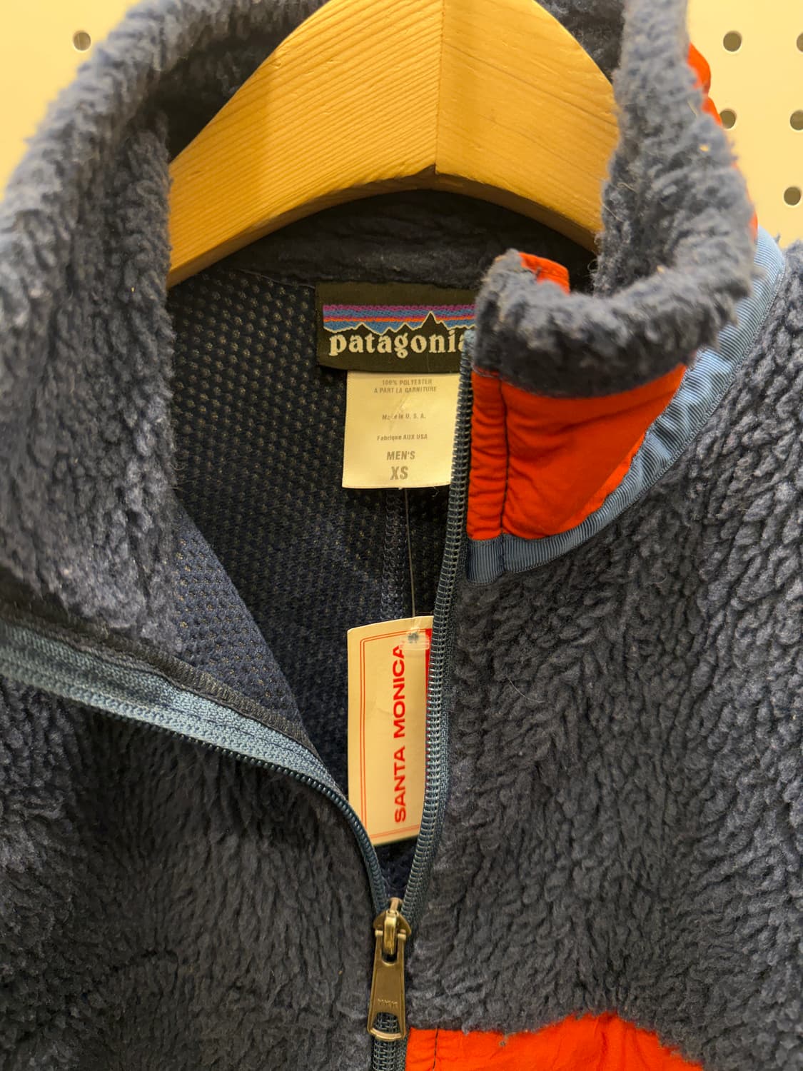 파타고니아 레트로 네이비 플리스 집업 U368 상품이미지4