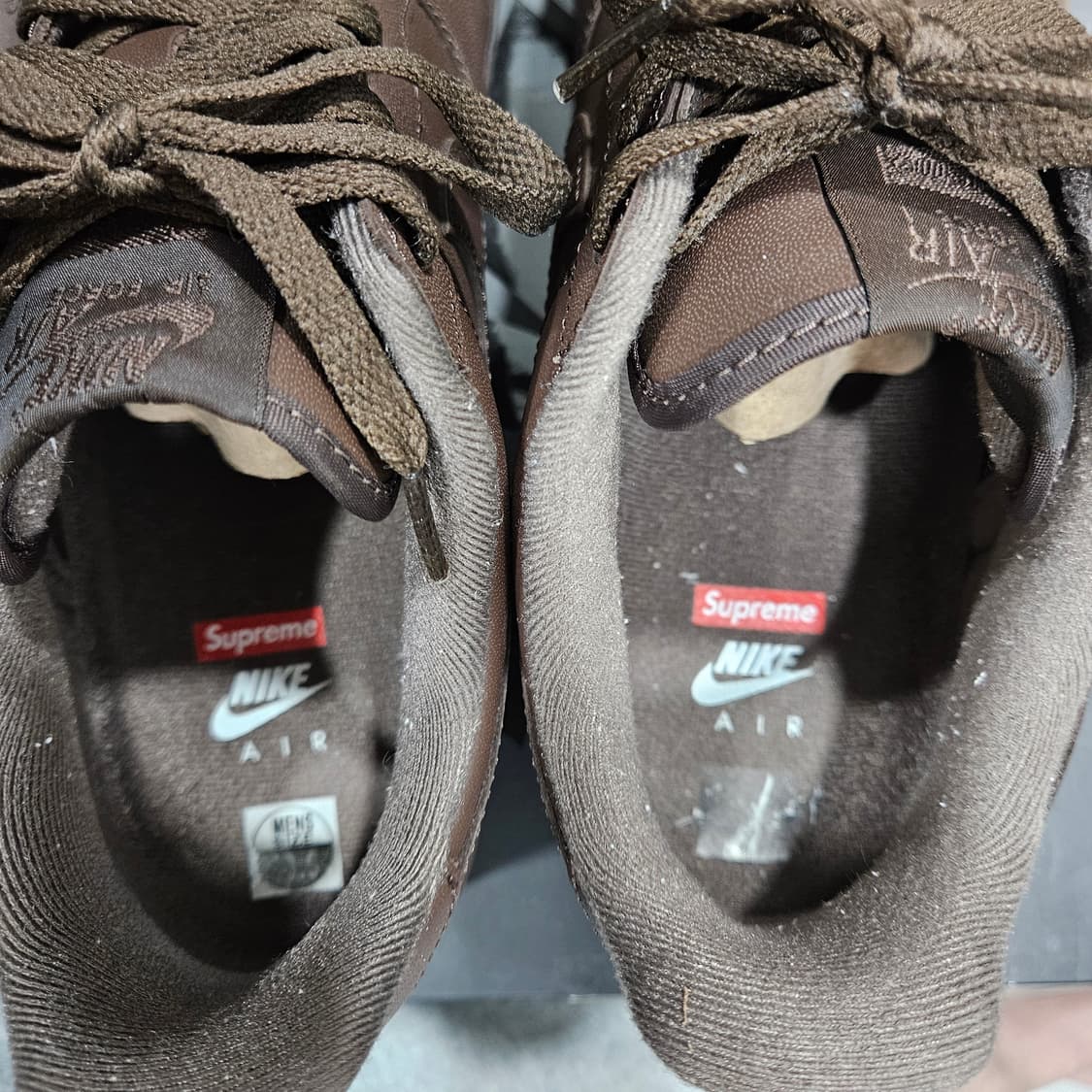 슈프림 에어포스 바로크 브라운 285 상품이미지6