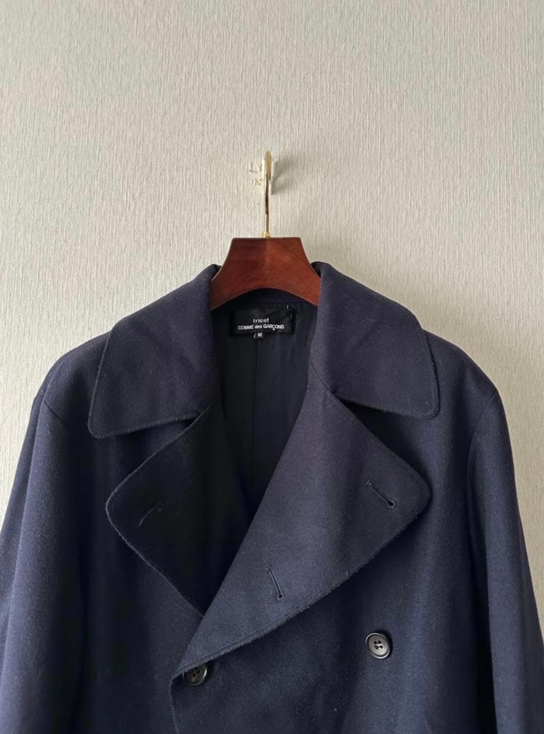  Comme des Garçons 1992Wool Short Coat 상품이미지2