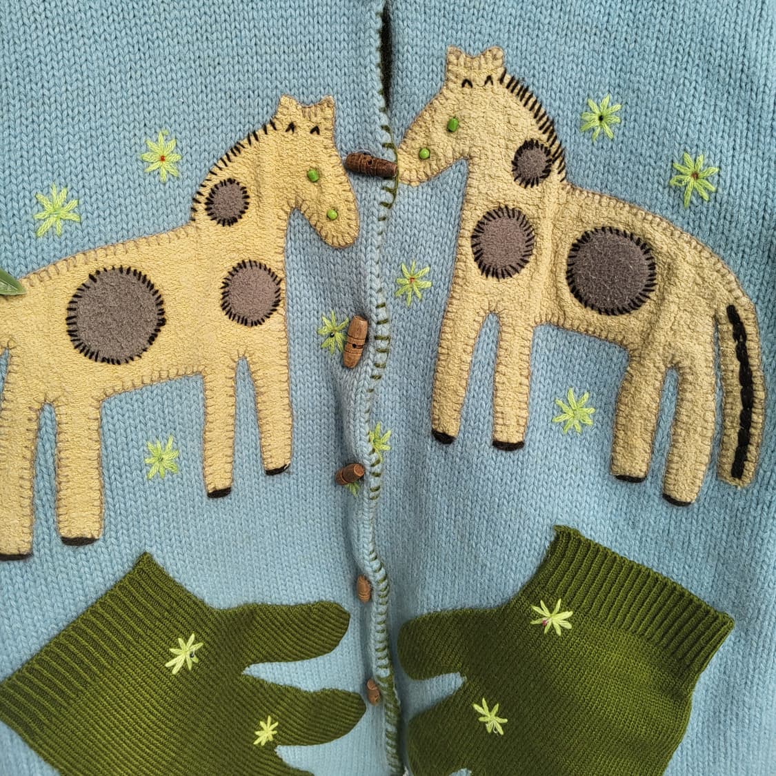 오일릴리 귀여운 빈티지 가디건 상품이미지3