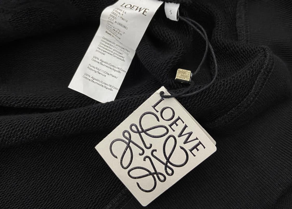 로에베 아나그램 로고 자수 맨투맨 새상품 상품이미지8