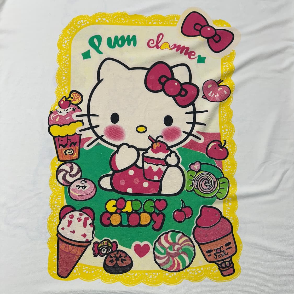 헬로키티 티셔츠 상품이미지5