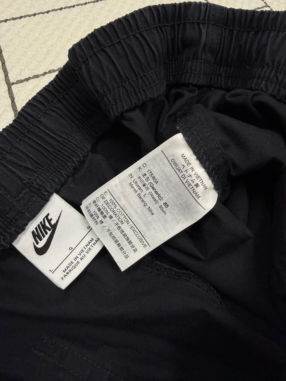 남성 L / 나이키  블랙 팬츠 조거팬츠 24년식 상품이미지7