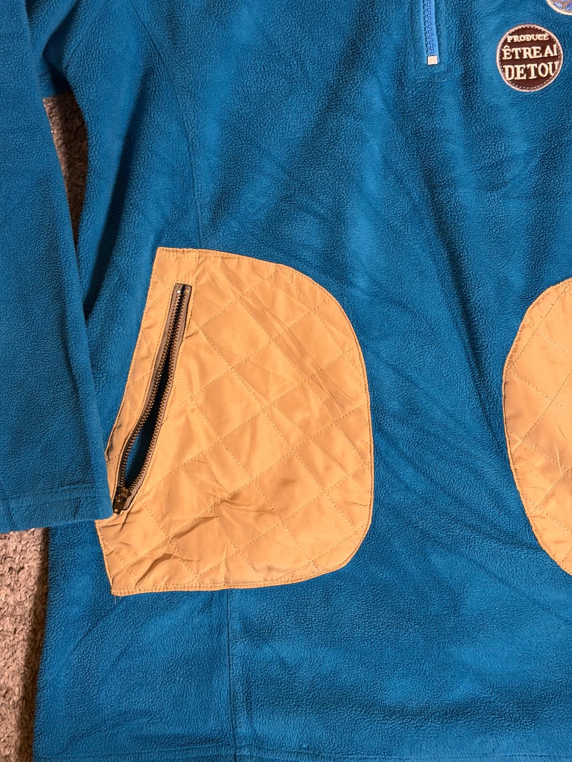 반집업 풀오버 후리스 vintage 상품이미지3