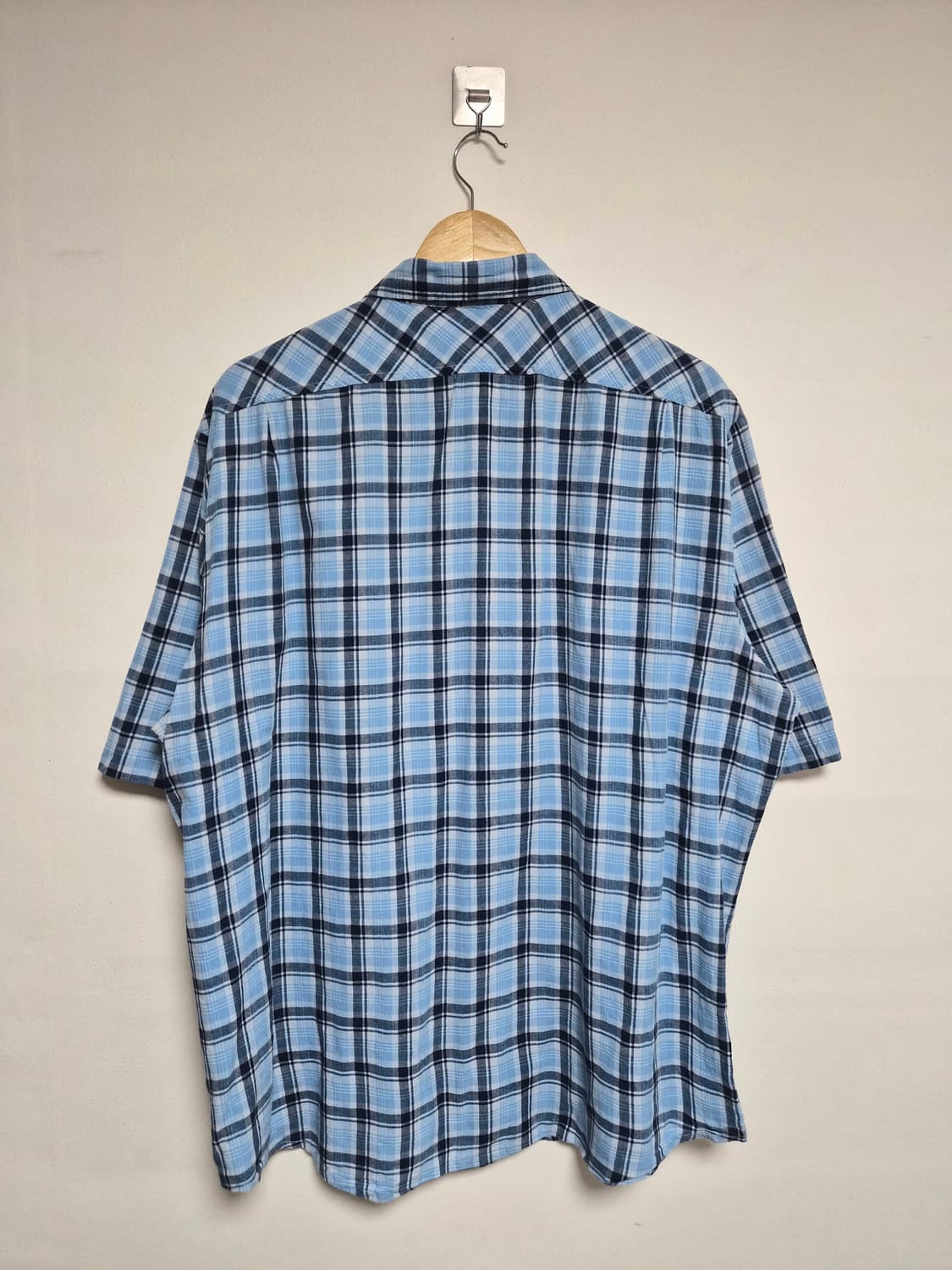 폴로Polo 반팔 체크 셔츠 XL사이즈 - S319 상품이미지2