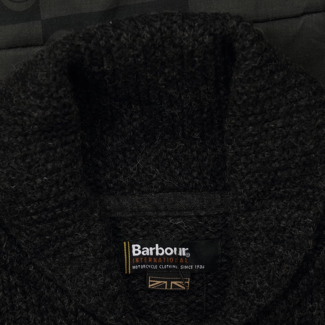 바버 하프 집업 니트 L B101 상품이미지3