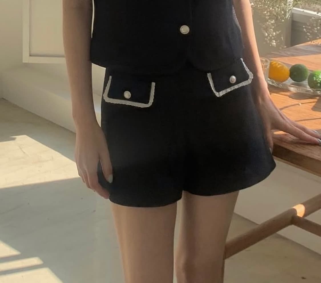 새상품 메리온 달트 와플 팬츠 S 상품이미지1