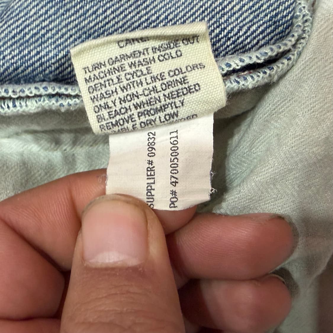 폴로 랄프로렌 데님 팬츠 (42) 상품이미지9