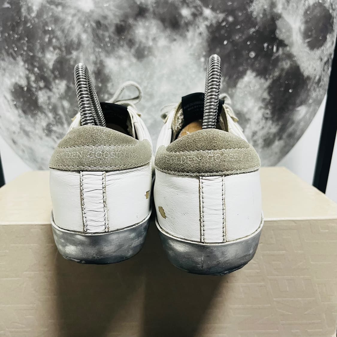 정품 36) 골든구스 스파클 실버 스니커즈 230~235 상품이미지4