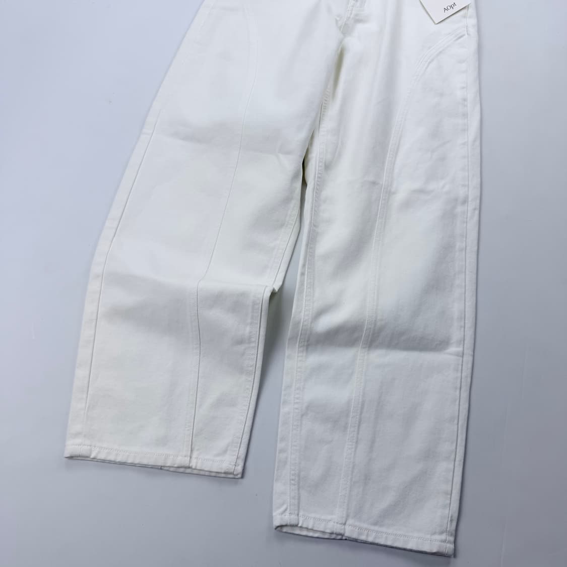 Aopt 아옵트 화이트 데님팬츠 상품이미지3