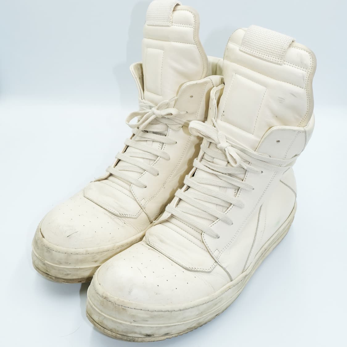 릭오웬스 지오바스켓 밀크 레더 42(270) 사이즈 BT27016 상품이미지5