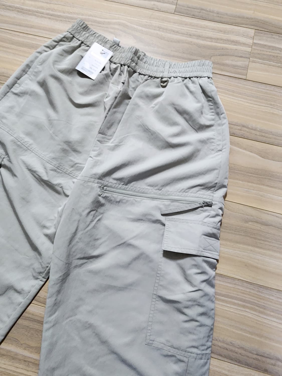 에잇세컨즈카고나일론밴딩팬츠m사이즈아이보리 상품이미지2