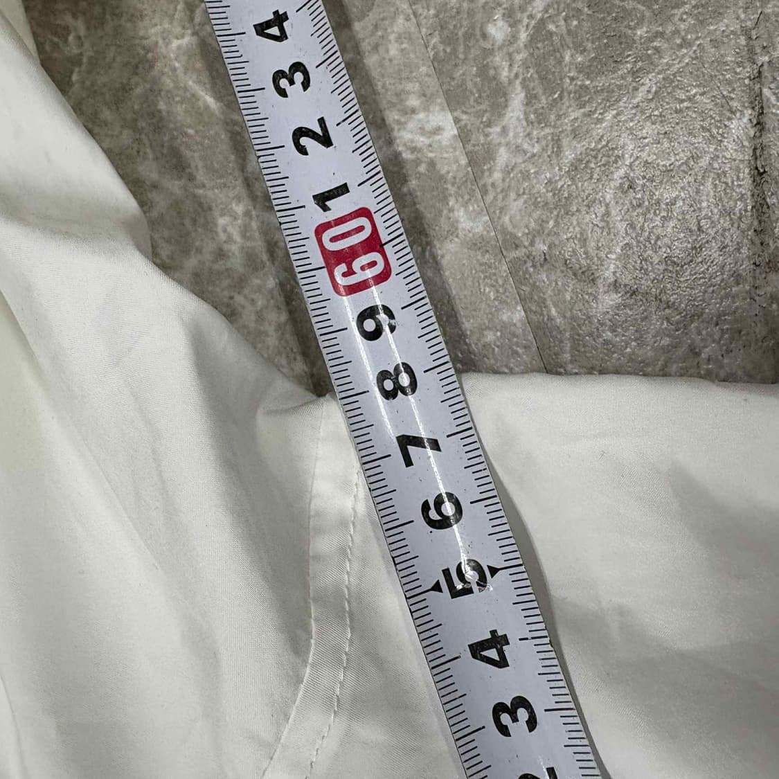 90-00s 라코스테 서광 화이트 올드스쿨 대장급 바람막이 윈드브레이커  상품이미지6