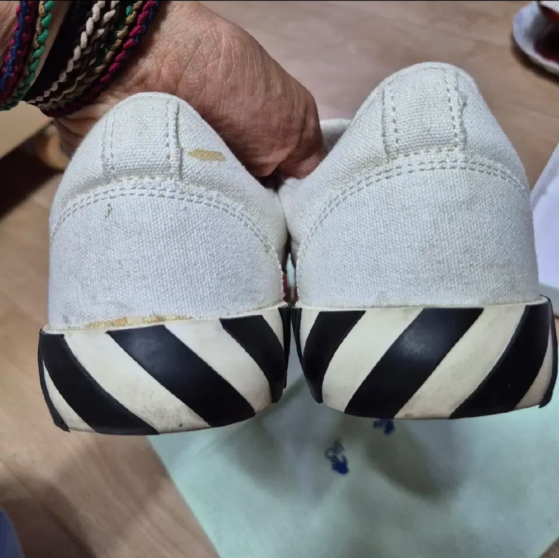 정품 박스x 오프화이트 255 남여공용 상품이미지6