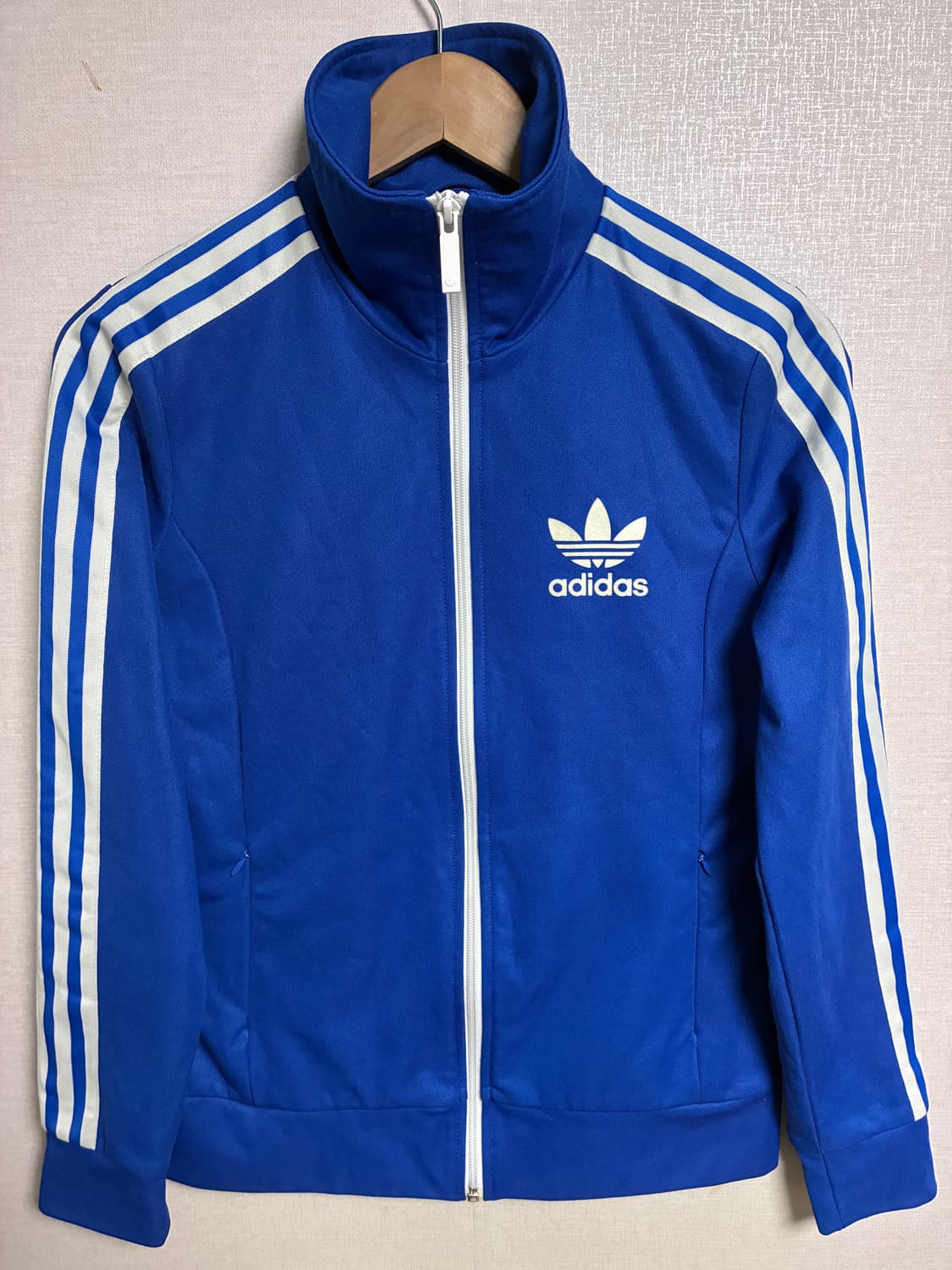 빈티지 아디다스 유로파 져지 블루 L 상품이미지2