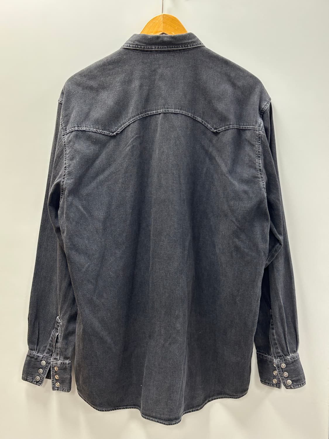 GUESS U.S.A 블랙 데님 웨스턴 셔츠 상품이미지2