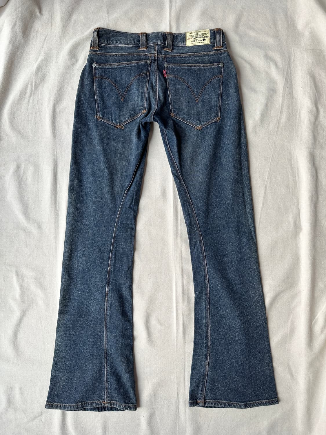 리바이스 엔지니어드진 부츠컷 데님팬츠 28 상품이미지5