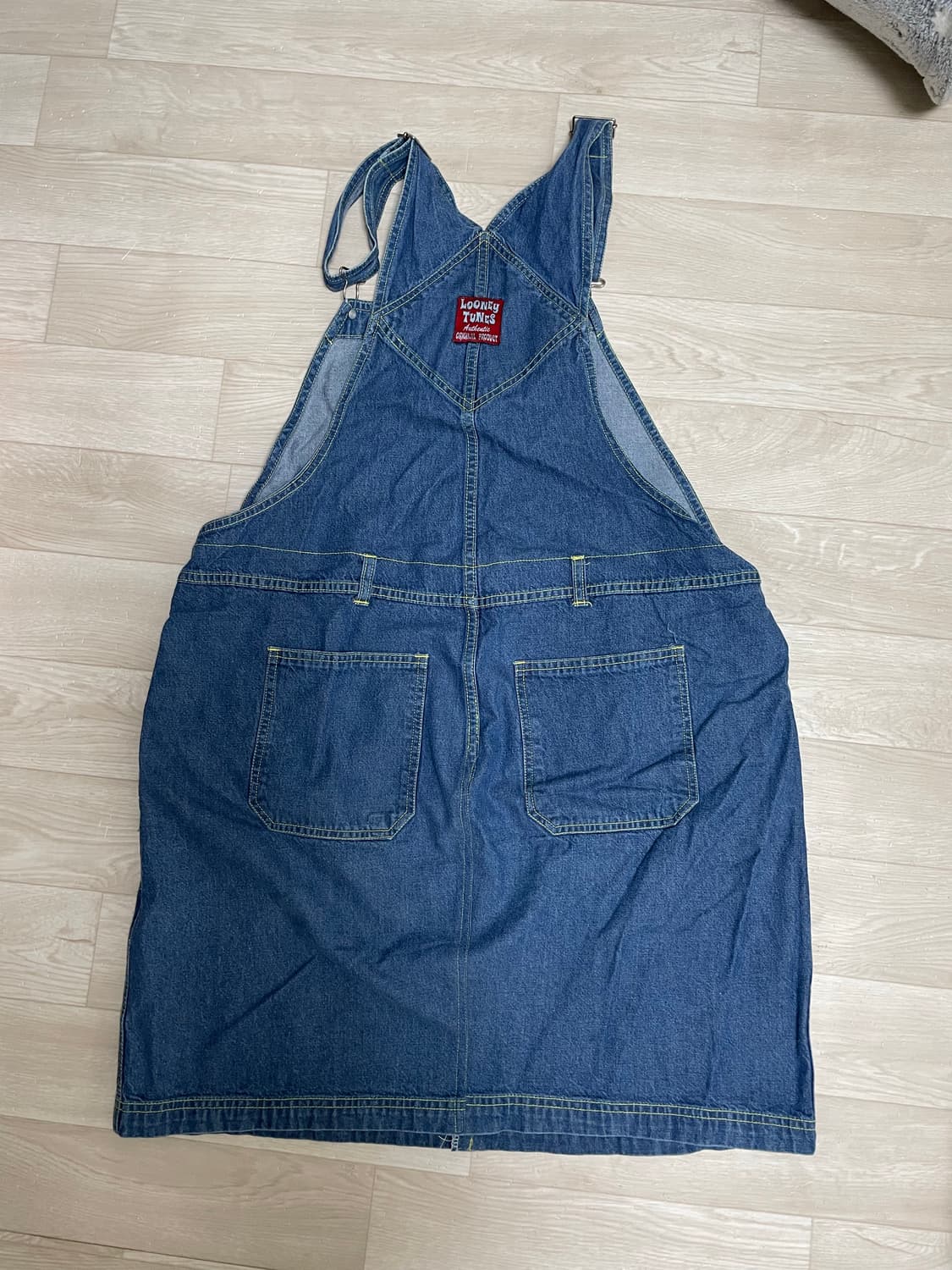 트위티 멜빵스커트 상품이미지2