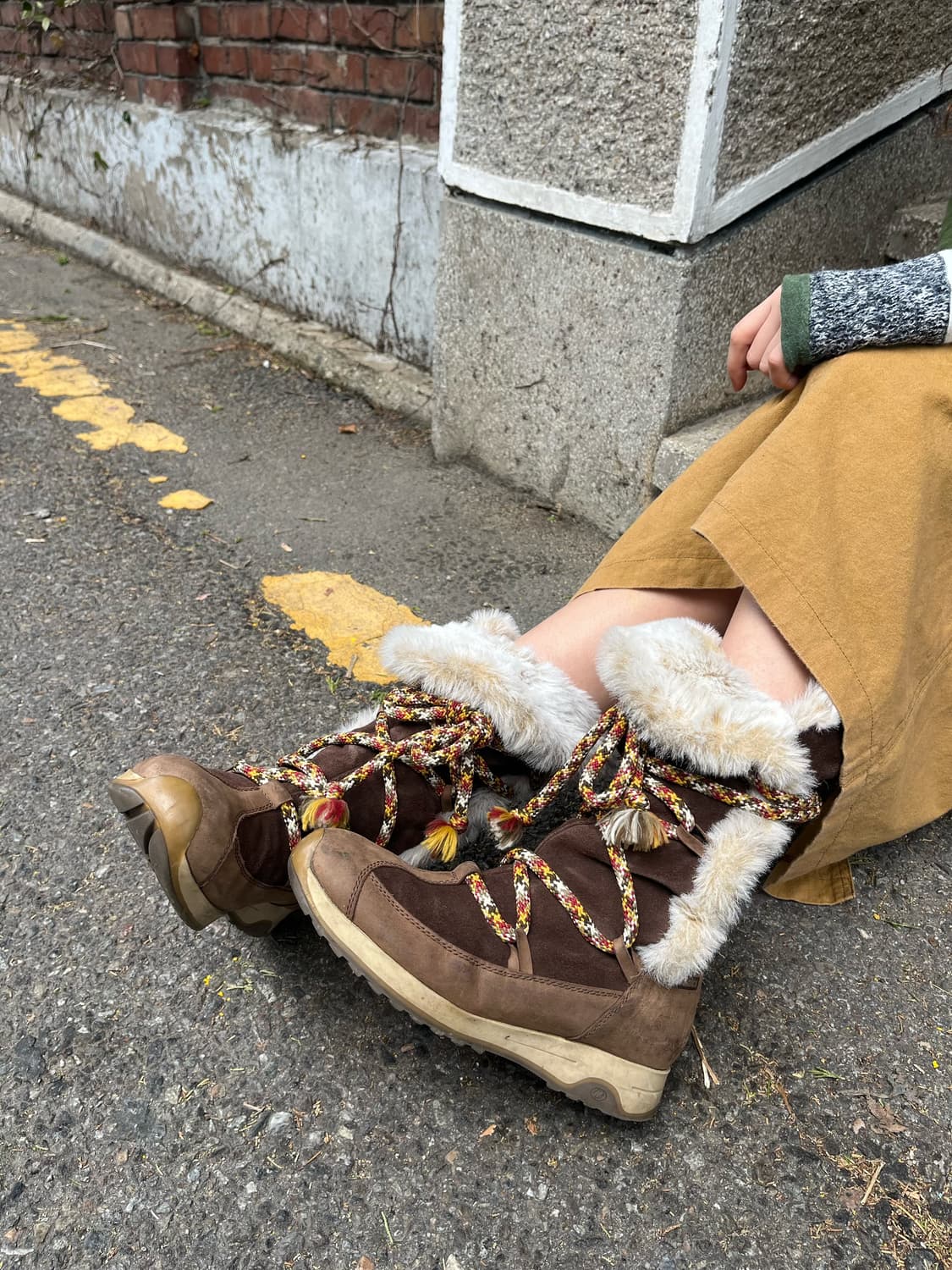 히피 스트랩 포인트 어그부츠 상품이미지6